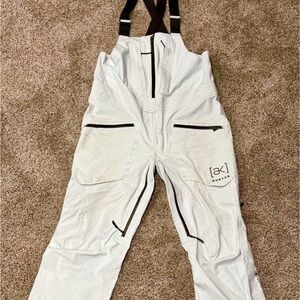 AK Burton 3L Freebird Bib Stretch Pants Large